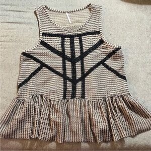 Free People Peplum Tank Top